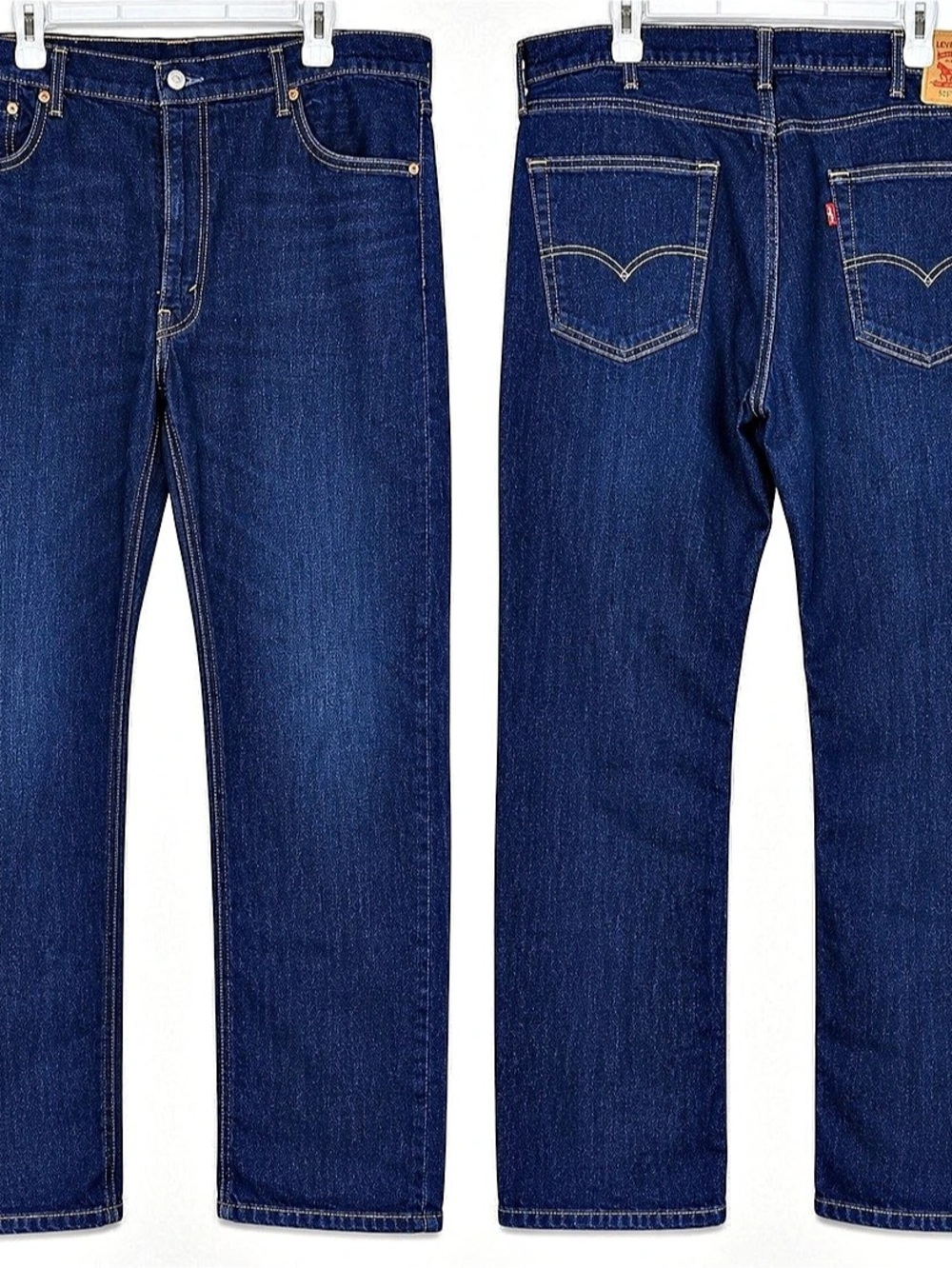 Levi’s 505 Men’s 40x30 Regular Fit Straight Leg Dark Wash Jeans